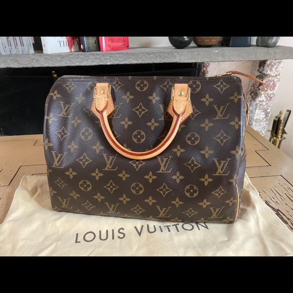 AUTHENTIC Louis Vuitton Monogram Speedy 30 - Picture 3 of 16